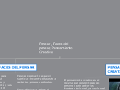 Pensar , Faces del pensar, Pensamiento ...- Mapa Mental