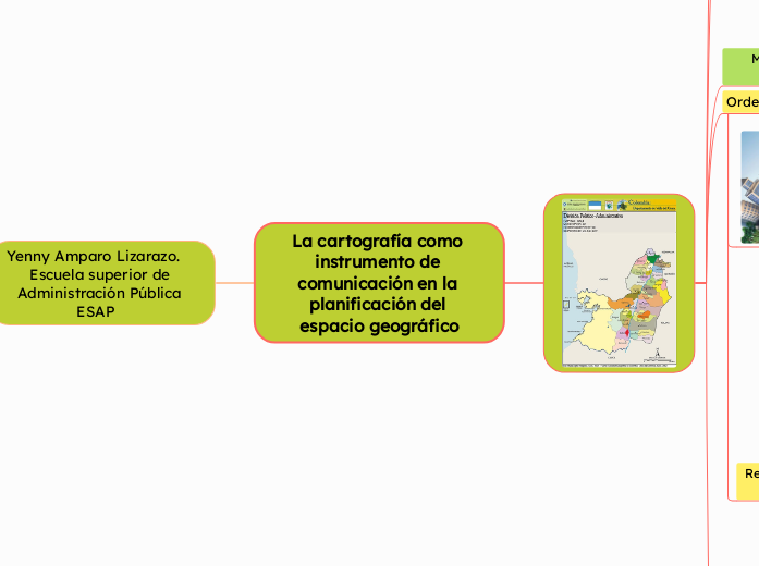 La cartografía como instrumento de comunicación en la planificación del espacio geográfico
