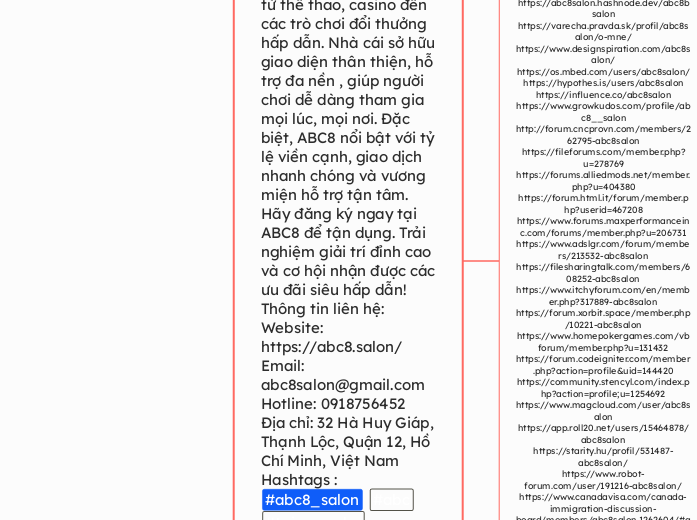 ABC8 là điểm đến lý tưởng cho những ai đam ...- Mindmap