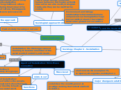 Sociology Chapter 4 - Socialization - Mind Map