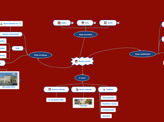 Marija Ljušić - Mind Map