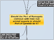 Should the Port of Ramsgate continue with ...- Mind Map
