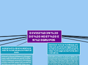DIVISIÓN DE HOST EN GRUPOS - Mapa Mental