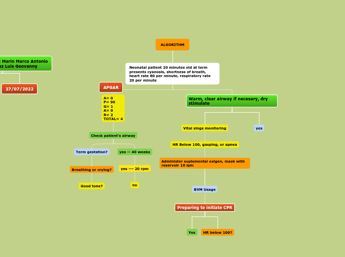 ALGORITHM - Mind Map