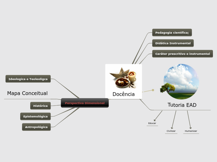 Perspectiva Dimensional - Mapa Mental