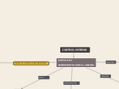 CONTROL INTERNO - Mapa Mental