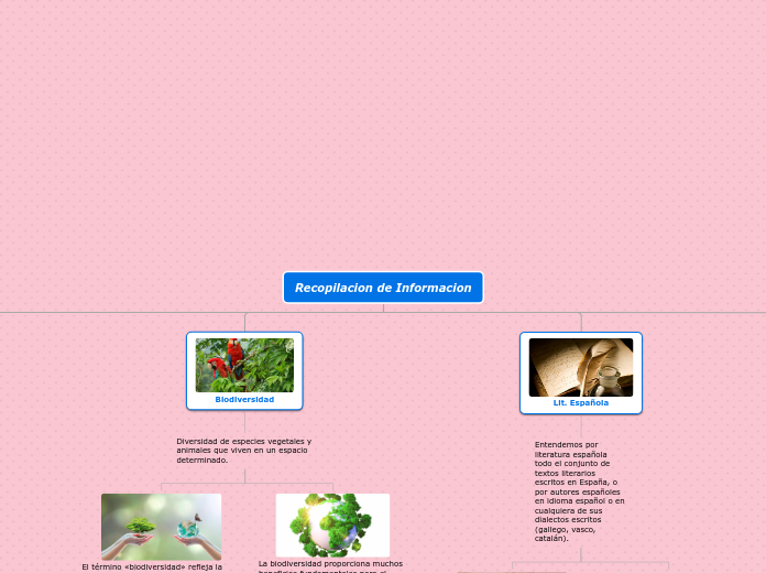 Recopilacion de Informacion - Mapa Mental