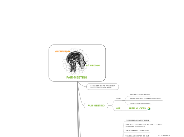 FAIR-MEETING - Mindmap