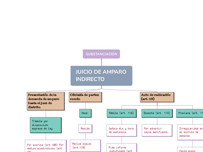 SUBSTANCIACIÓN