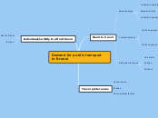 Demand for public transport in Brunei - Mind Map