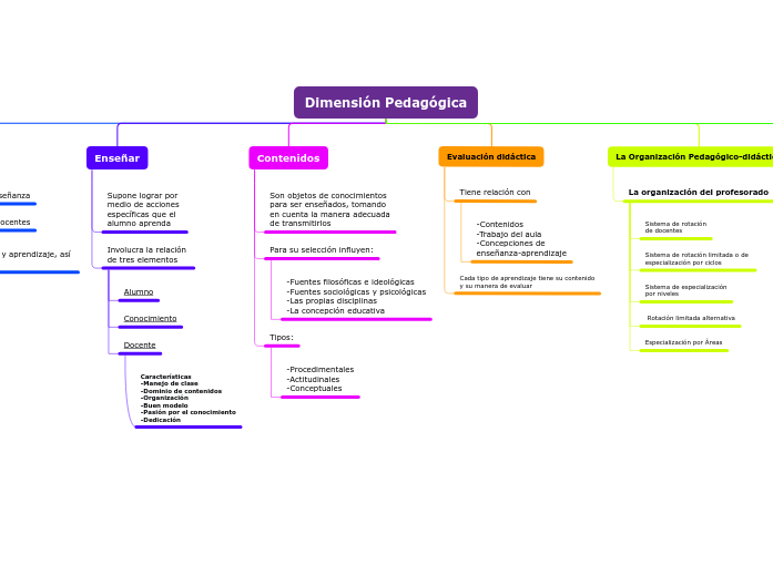 Dimensión Pedagógica