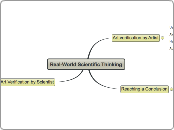 Real-World Scientific Thinking - Mind Map