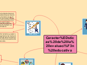 Características de la evaluación educat...- Mapa Mental