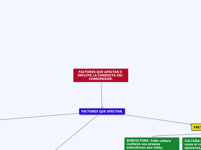 FACTORES QUE AFECTAN E INFLUYE LA CONDU...- Mapa Mental