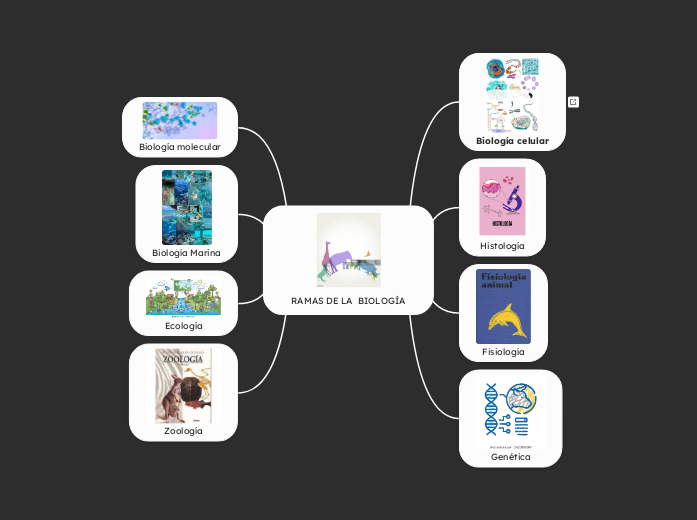 RAMAS DE LA  BIOLOGÍA