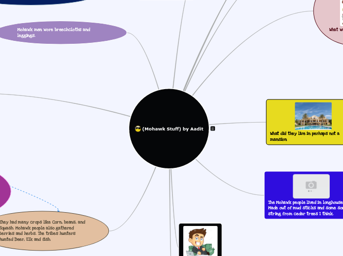 (Mohawk Stuff) by Aadit - Mind Map