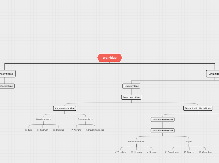 Wzir Phylogenetic Tree