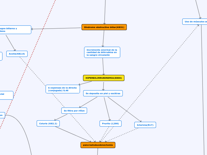 HIPERBILIRRUBINEMIA(E806) - Mapa Mental