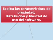 Explica las características de propieda...- Mapa Mental