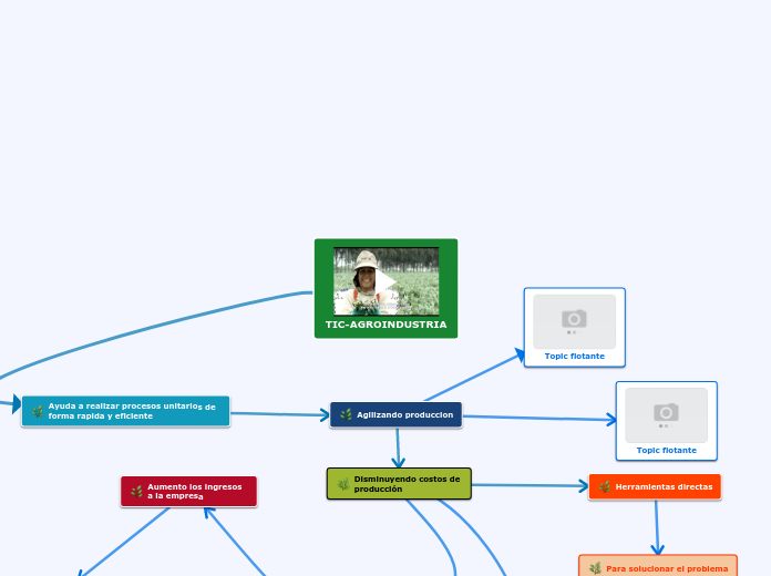 TIC-AGROINDUSTRIA - Mapa Mental
