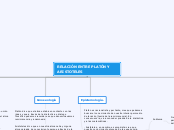 RELACIÓN ENTRE PLATÓN Y ARISTOTELES - Mapa Mental