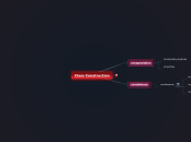 Class Construction - Mind Map