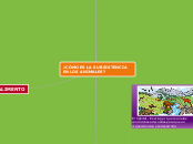 ¿CÓMO ES LA SUBSISTENCIA EN LOS ANIMALE...- Mapa Mental