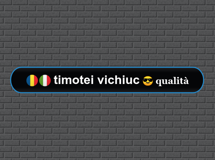 timotei vichiuc 😎 qualità - Mappa Mentale