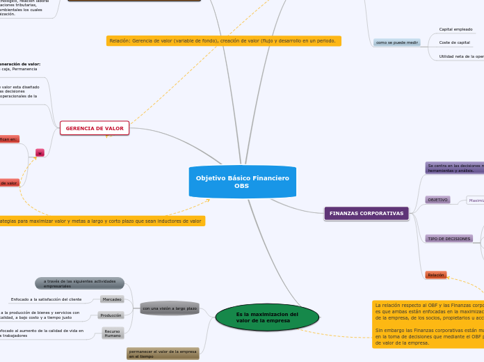 Objetivo Básico Financiero
            ...- Mapa Mental