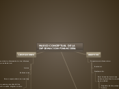 MARCO CONCEPTUAL DE LA INFORMACION FINA...- Mapa Mental