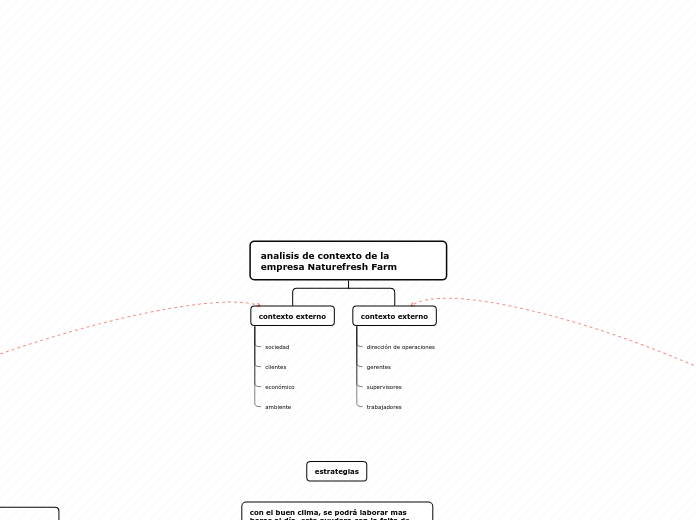 analisis de contexto de la empresa Natu...- Mapa Mental