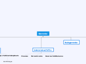 Gerente - Mapa Mental