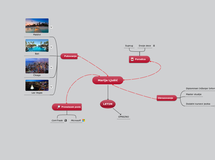 Marija Ljušić - Mind Map