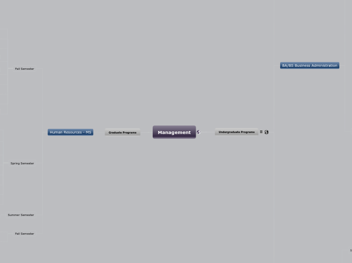 Management - Mind Map
