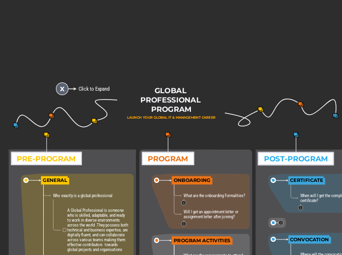 GLOBAL PROFESSIONAL PROGRAM
LAUNCH YOUR GL...- Mind Map