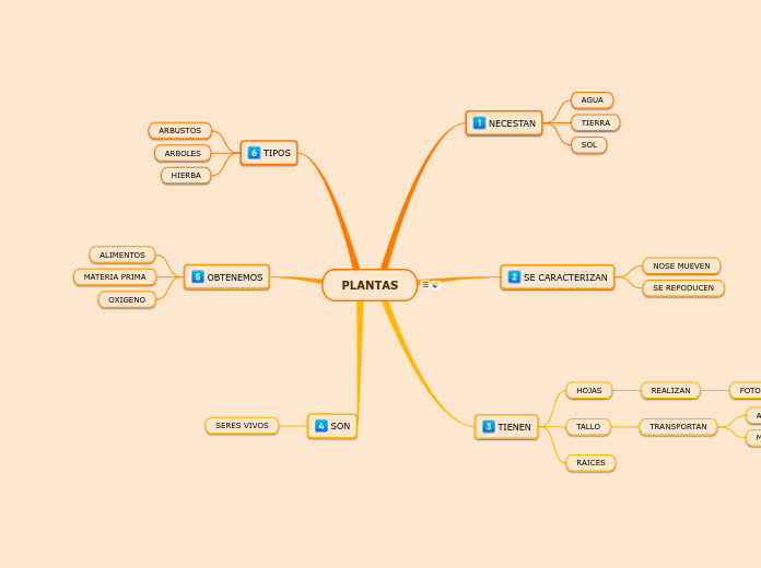 PLANTAS - Mapa Mental