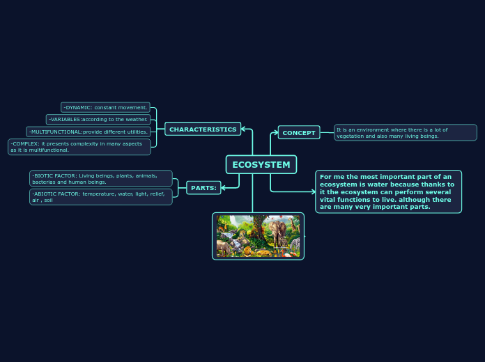 ECOSYSTEM - Mind Map