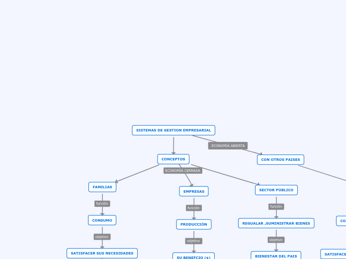SISTEMAS DE GESTION EMPRESARIAL - Mapa Mental