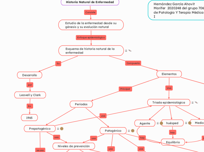 Esquema de historia natural de la enfer...- Mapa Mental
