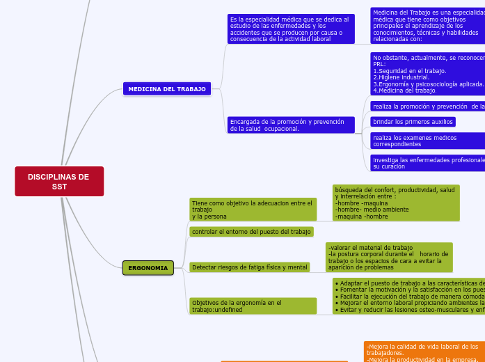 DISCIPLINAS DE SST