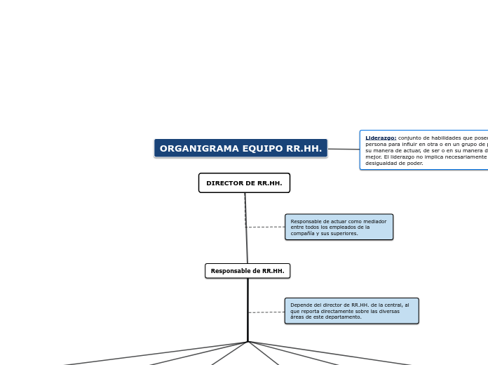 DIRECTOR DE RR.HH. - Mapa Mental