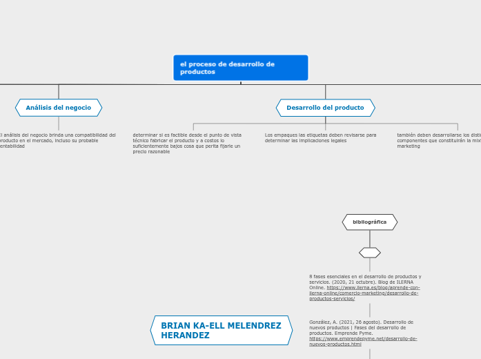 el proceso de desarrollo de productos
