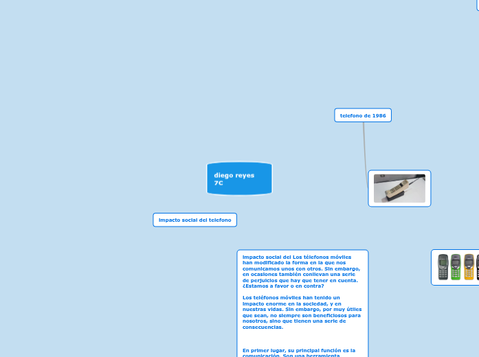 diego reyes 7C - Mind Map