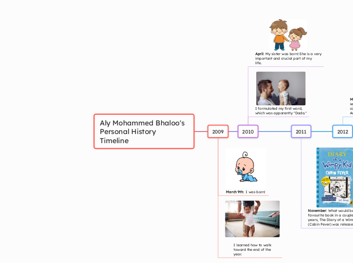 Aly Mohammed Bhaloo's Personal History
Tim...- Mind Map