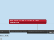 RECOLECCION DE DATOS Y ANALISIS DE DATO...- Mapa Mental