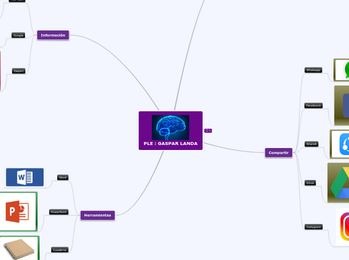 PLE : GASPAR LANDA - Mapa Mental