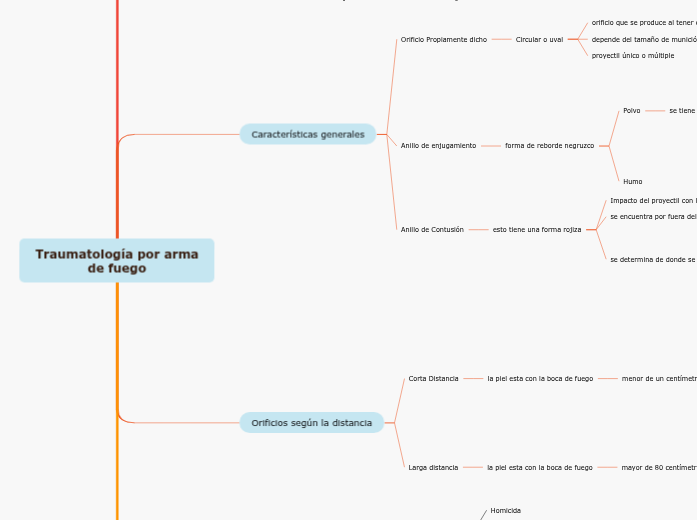 Traumatología por arma de fuego