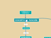 CONCEPTO DE  FUNCIÓN - Mapa Mental