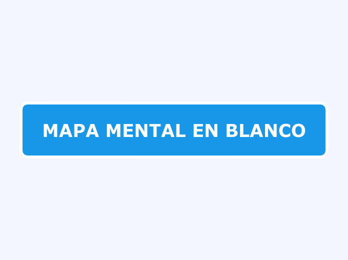 MAPA MENTAL EN BLANCO - Mind Map