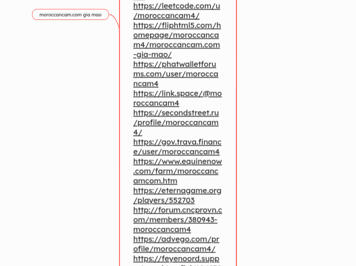 Trang web moroccancam.com bi to gia mao, c...- Mind Map